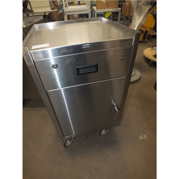 Stainless Steel Storage Cart On Wheels