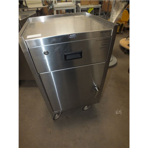 Stainless Steel Storage Cart On Wheels