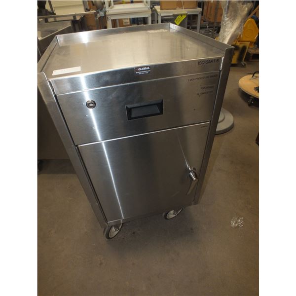 Stainless Steel Storage Cart On Wheels