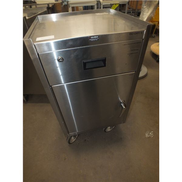 Stainless Steel Storage Cart On Wheels