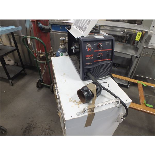 Hobart Handler 135 Mig Welder w/ Cart & Accessories