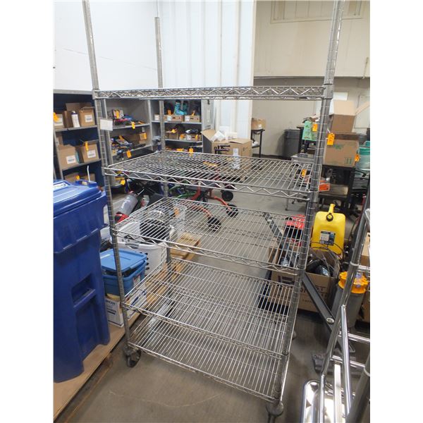 Stainless steel Metro Rack On wheels