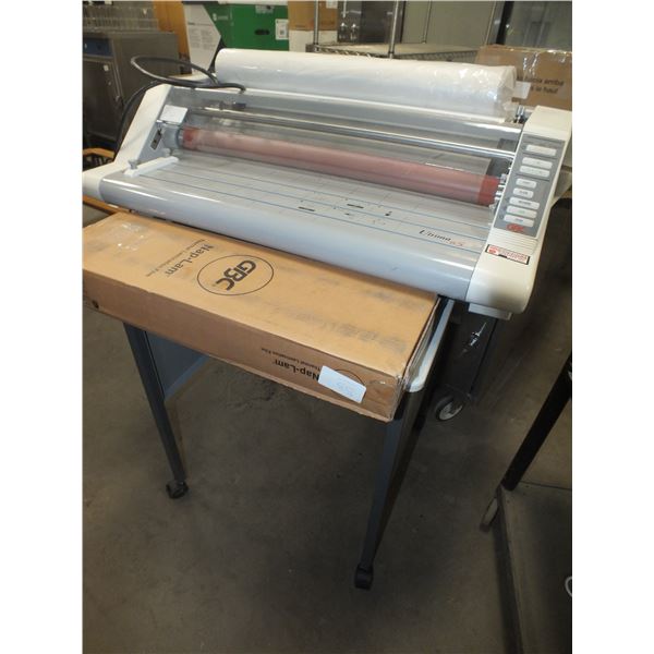 Ultima 65 Laminator w/ Table On Wheels