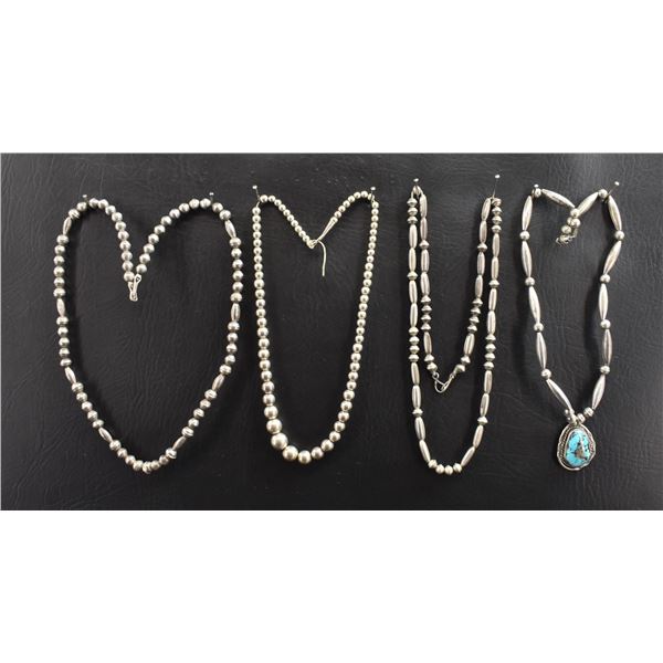 GROUP OF NAVAJO NECKLACES