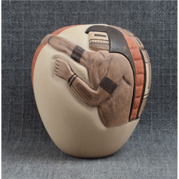 HOPI POTTERY SEED JAR (WALLACE YOUVELLA)