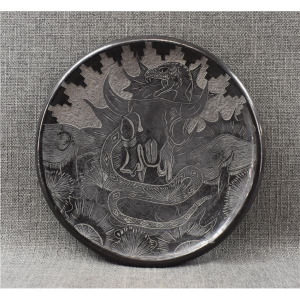 SANTA CLARA POTTERY PLATE (PAUL NARANJO)