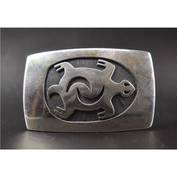 HOPI BELT BUCKLE (BERNARD DAWAHOYA)