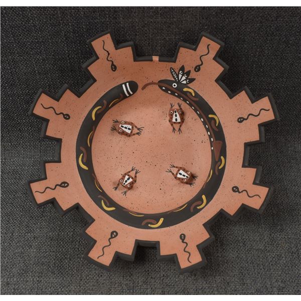 ZUNI POTTERY BOWL ( MARCUS HOMER)