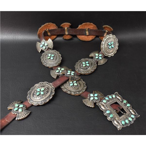 NAVAJO CONCHO BELT ( DAVID REEVES)