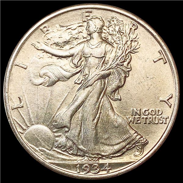 1934 Walking Liberty Half Dollar CLOSELY UNCIRCULATED