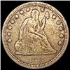 Image 1 : 1877-S Seated Liberty Quarter NICELY CIRCULATED