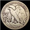 Image 2 : 1921 Walking Liberty Half Dollar NICELY CIRCULATED
