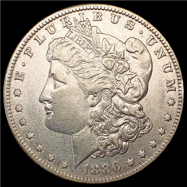 1886-O Morgan Silver Dollar NEARLY UNCIRCULATED
