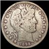 Image 1 : 1898 Barber Half Dollar NICELY CIRCULATED