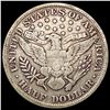 Image 2 : 1898 Barber Half Dollar NICELY CIRCULATED