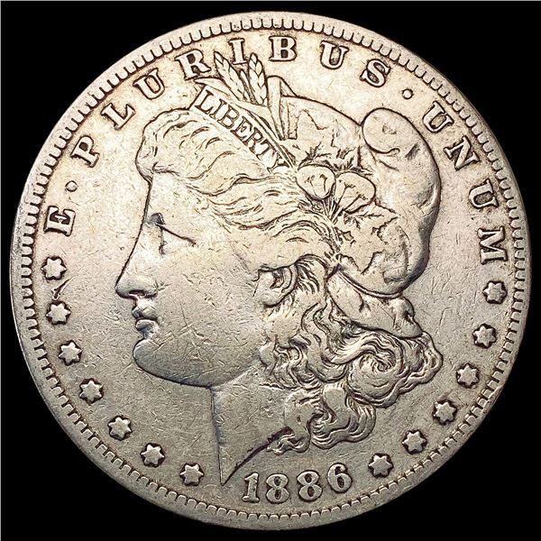 1886-S Morgan Silver Dollar LIGHTLY CIRCULATED