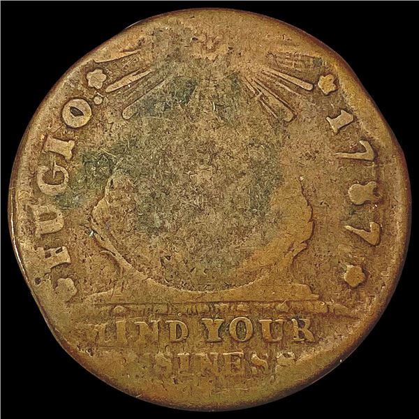 1787 FUGIO CENT NICELY CIRCULATED