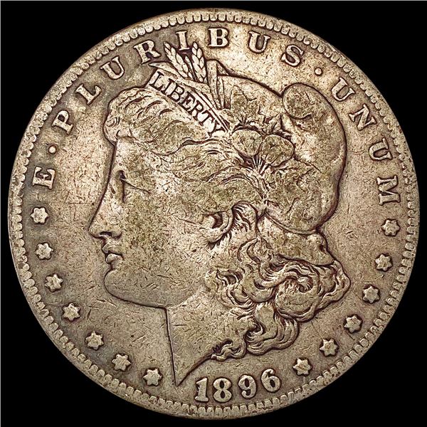 1896-S Morgan Silver Dollar LIGHTLY CIRCULATED