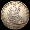 Image 1 : 1872 Seated Liberty Half Dollar CLOSELY UNCIRCULATED