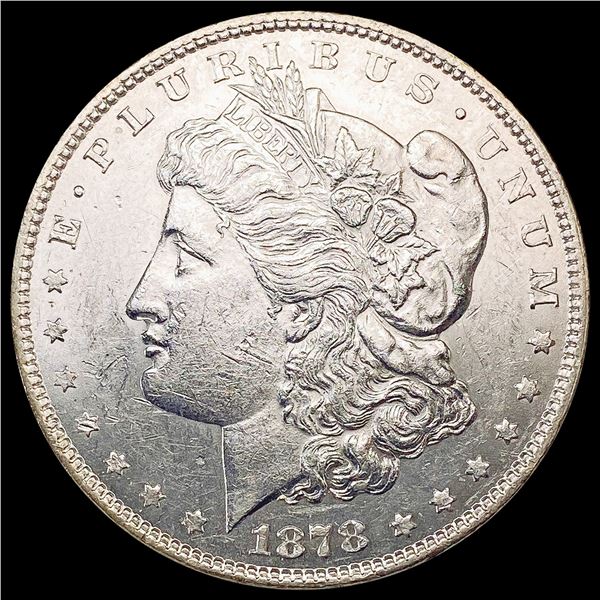 1878 7/8TF Morgan Silver Dollar CLOSELY UNCIRCULATED