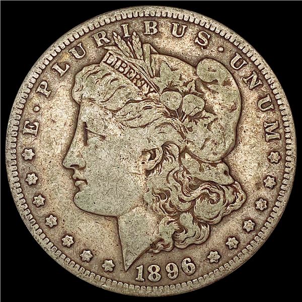 1896-S Morgan Silver Dollar LIGHTLY CIRCULATED