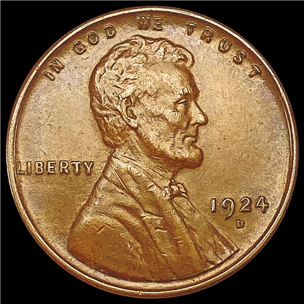1924-D Wheat Cent CLOSELY UNCIRCULATED