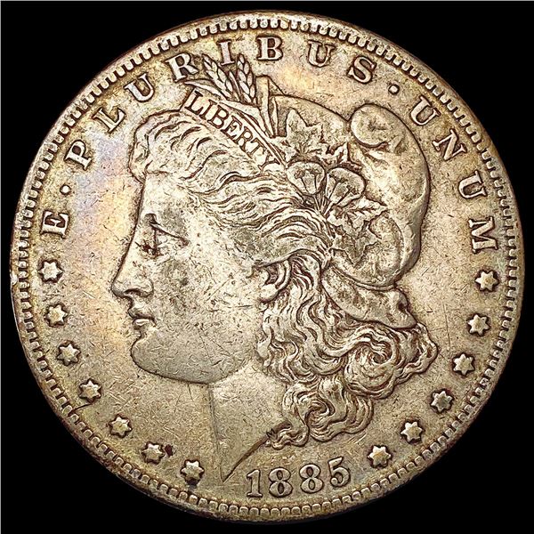 1885-S Morgan Silver Dollar LIGHTLY CIRCULATED