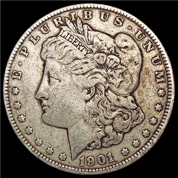 1901 Morgan Silver Dollar LIGHTLY CIRCULATED