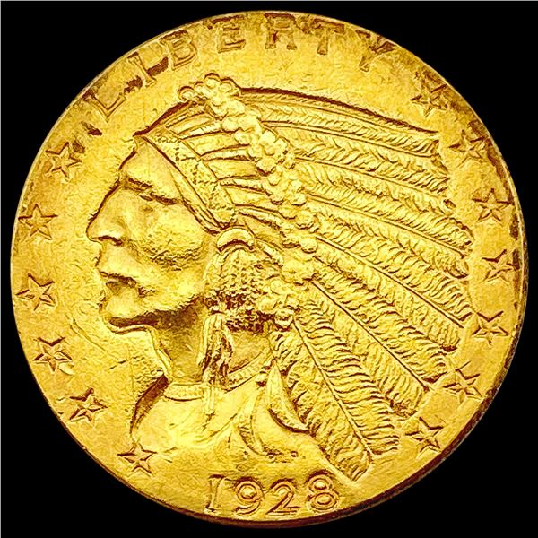 1928 $2.50 Gold Quarter Eagle UNCIRCULATED