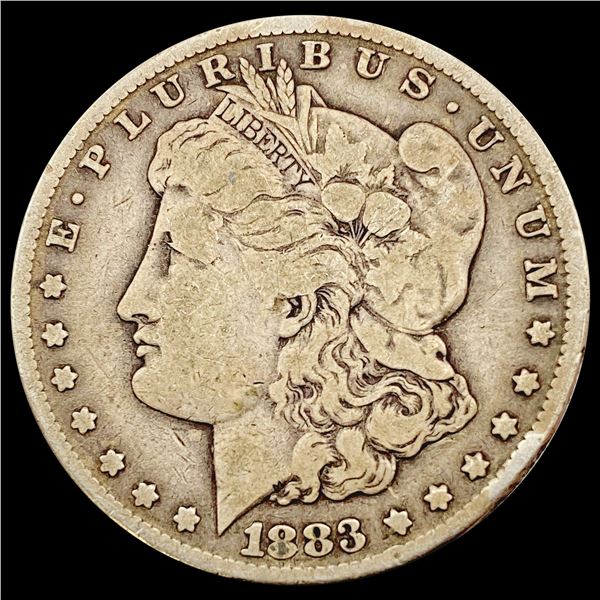 1883-CC Morgan Silver Dollar LIGHTLY CIRCULATED