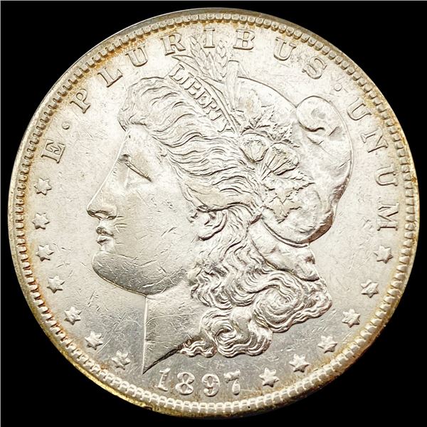 1897-S Morgan Silver Dollar CLOSELY UNCIRCULATED