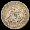 Image 2 : 1855 Seated Liberty Half Dollar NICELY CIRCULATED