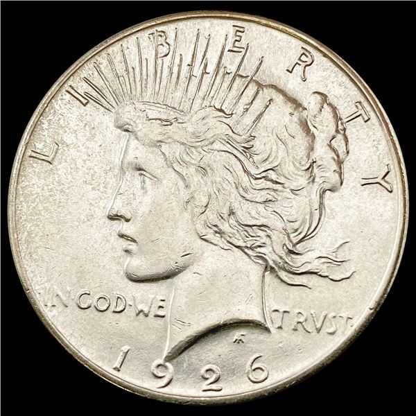 1926-S Silver Peace Dollar CLOSELY UNCIRCULATED