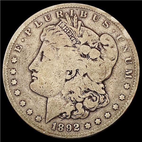 1892-S Morgan Silver Dollar NICELY CIRCULATED