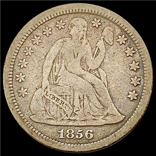 1856 Seated Liberty Dime NICELY CIRCULATED