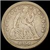 Image 1 : 1856 Seated Liberty Dime NICELY CIRCULATED