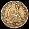Image 1 : 1876-CC Seated Liberty Quarter ABOUT UNCIRCULATED