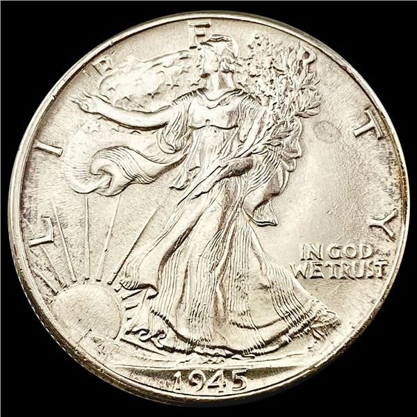 1945 Walking Liberty Half Dollar UNCIRCULATED