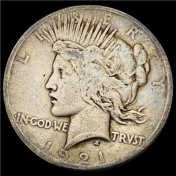 1921 Silver Peace Dollar LIGHTLY CIRCULATED