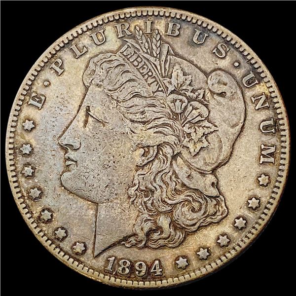 1894-S Morgan Silver Dollar ABOUT UNCIRCULATED