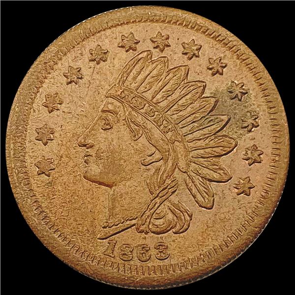 1863 Hochstetter & Strauss UNCIRCULATED