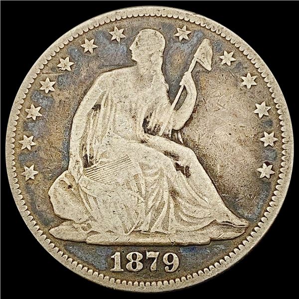 1879 Seated Liberty Half Dollar NICELY CIRCULATED