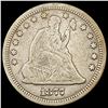 Image 1 : 1877-CC Seated Liberty Quarter LIGHTLY CIRCULATED