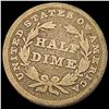 Image 2 : 1838 Seated Liberty Half Dime NICELY CIRCULATED