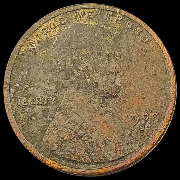 1909-S Wheat Cent HIGH GRADE