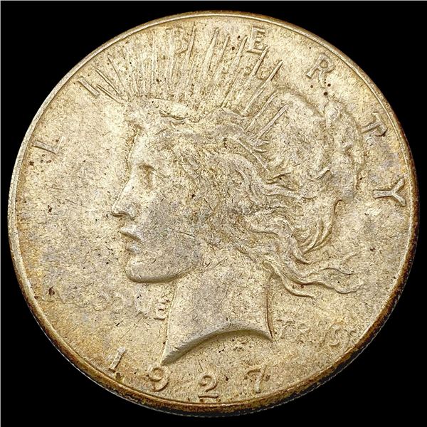 1927-S Silver Peace Dollar NEARLY UNCIRCULATED