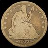 Image 1 : 1873 Seated Liberty Half Dollar NICELY CIRCULATED