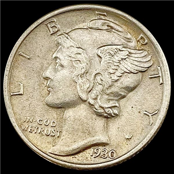 1930-S Mercury Dime CLOSELY UNCIRCULATED