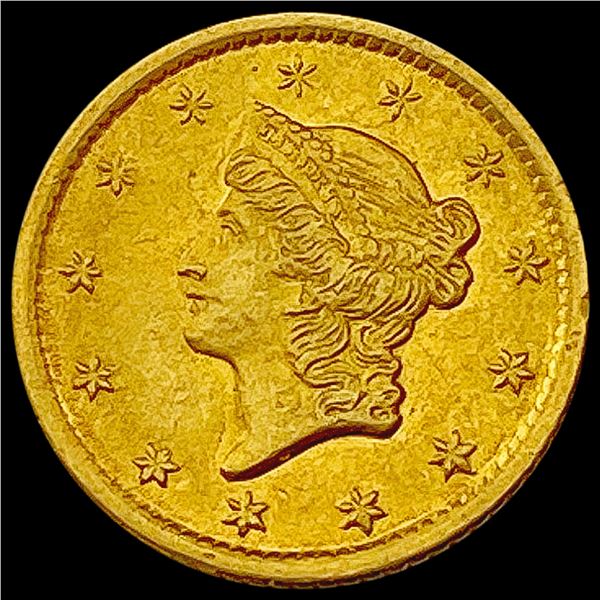 1853-O Rare Gold Dollar CLOSELY UNCIRCULATED
