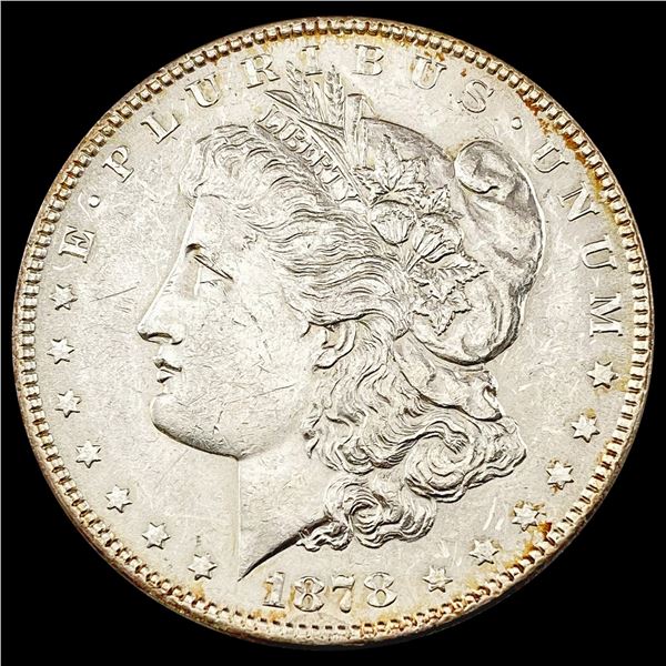 1878 Morgan Silver Dollar CLOSELY UNCIRCULATED